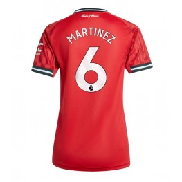 Manchester United Lisandro Martinez #6 Thuis tenue Dames 2025-26 Korte Mouw